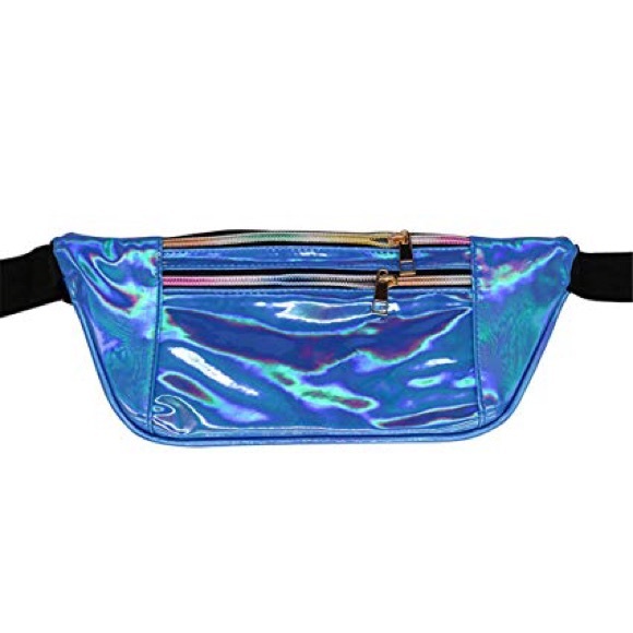 Handbags - New blue Holographic fanny pack